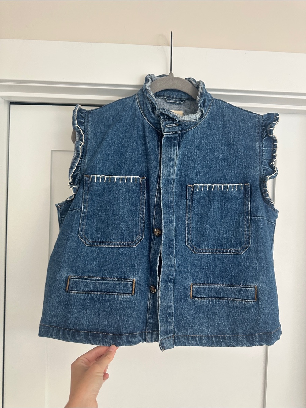 Seventy + Mochi Denim Pablo Waistcoat